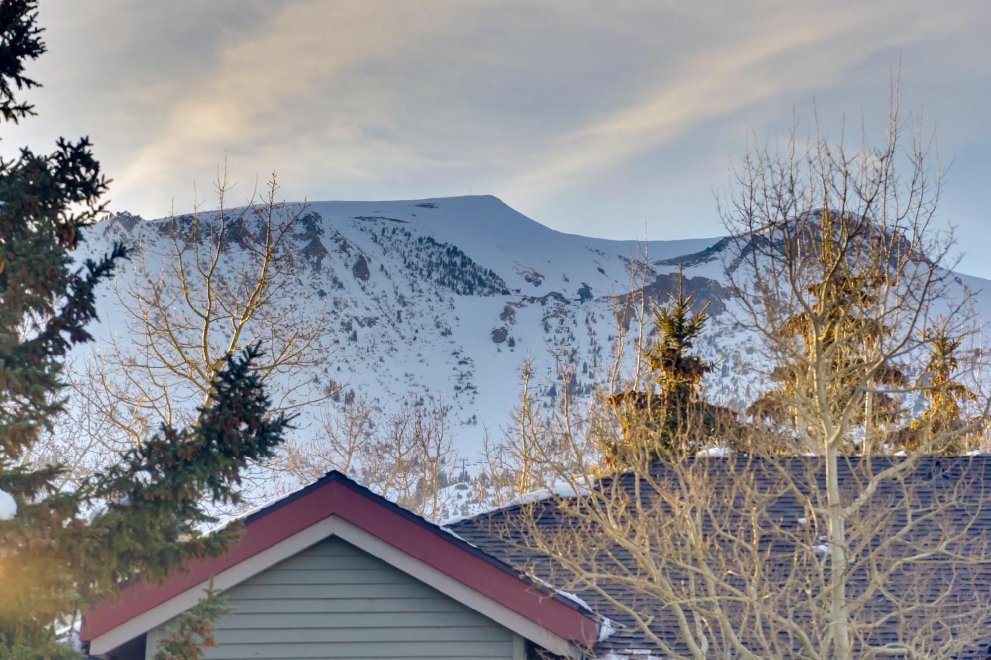 Snowcreek Resort Condo With Deck At Mammoth Mountain Mammoth Lakes Dış mekan fotoğraf